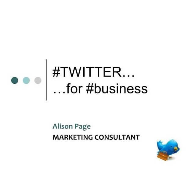 APM Twitter for business
